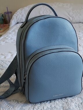 Calvin Klein Estelle Novelty Cloud Pebbled Mini Backpack